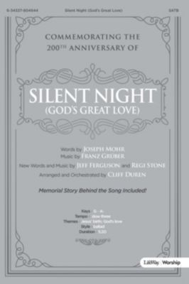 Silent Night God S Great Love Downloadable Lyric File Lifeway lifeway