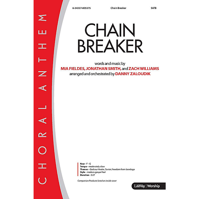 Chain Breaker - Downloadable Lyric File