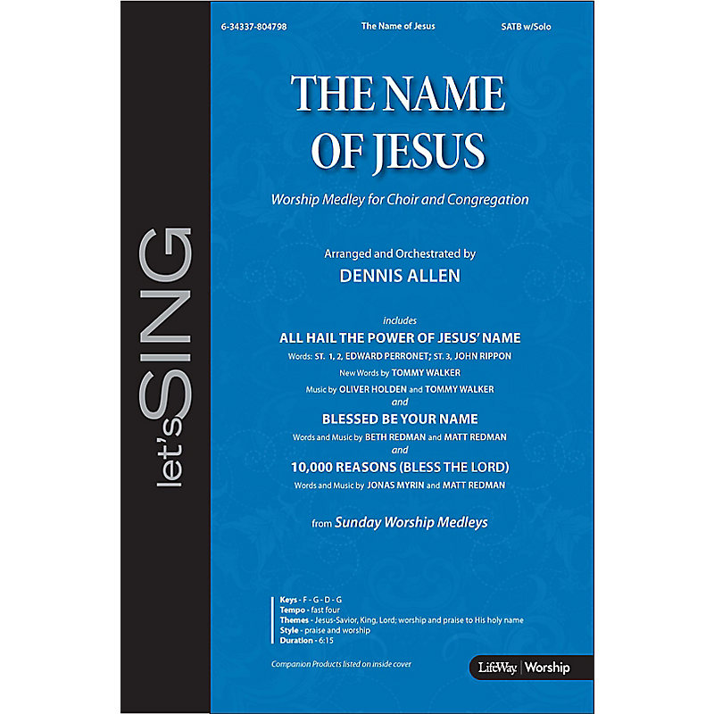 The Name of Jesus - Rhythm Charts CD-ROM