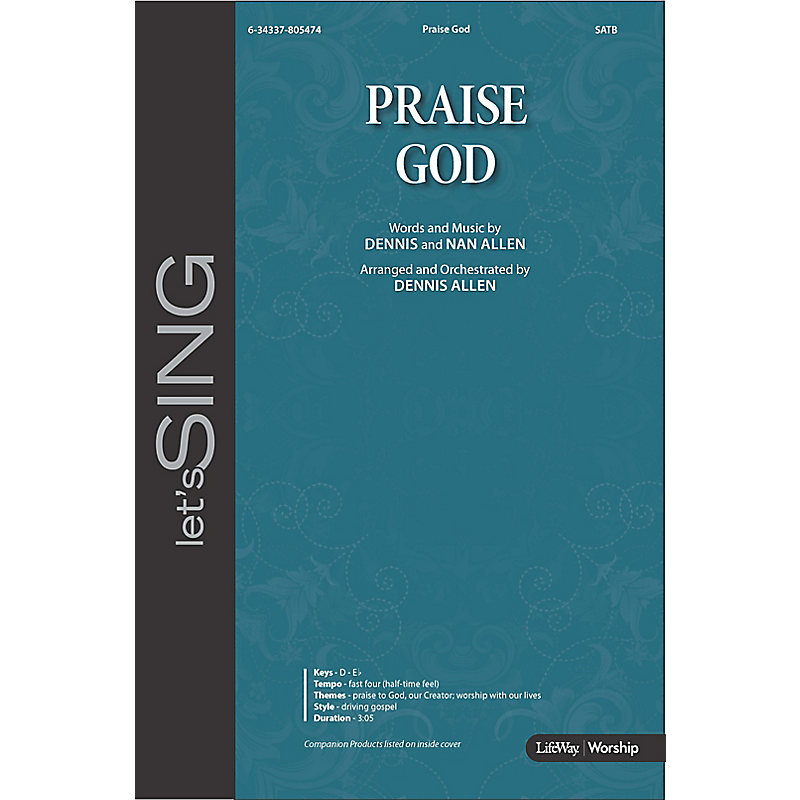 Praise God - Anthem Accompaniment CD