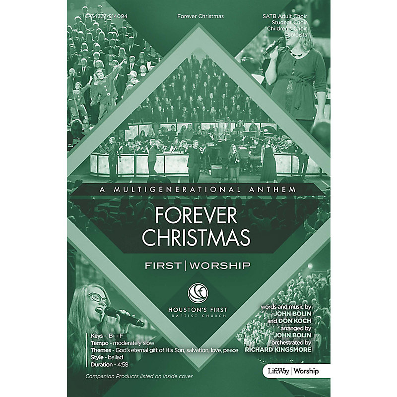 Forever Christmas - Downloadable Tenor Rehearsal Track
