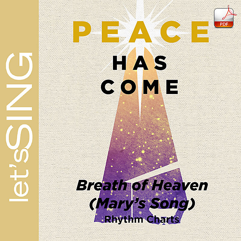 Breath of Heaven (Mary's Song) - Downloadable Rhythm Charts