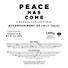 Peace Has Come - Accompaniment CD