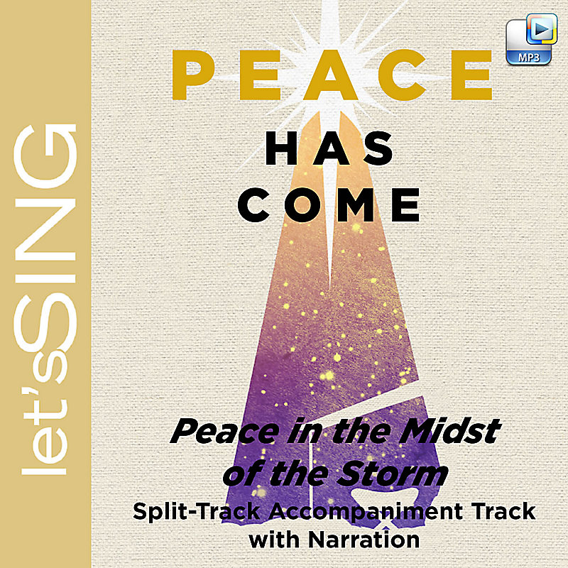 Peace in the Midst of the Storm - Downloadable Split-Track Accompaniment Track with Narration