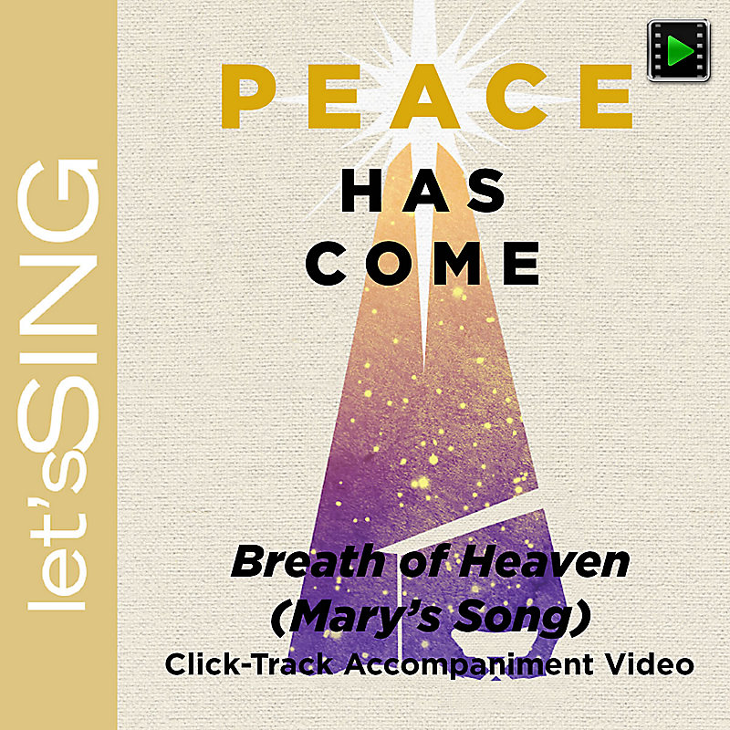 Breath of Heaven (Mary's Song) - Downloadable Click-Track Accompaniment Video