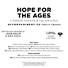 Hope for the Ages - Accompaniment CD