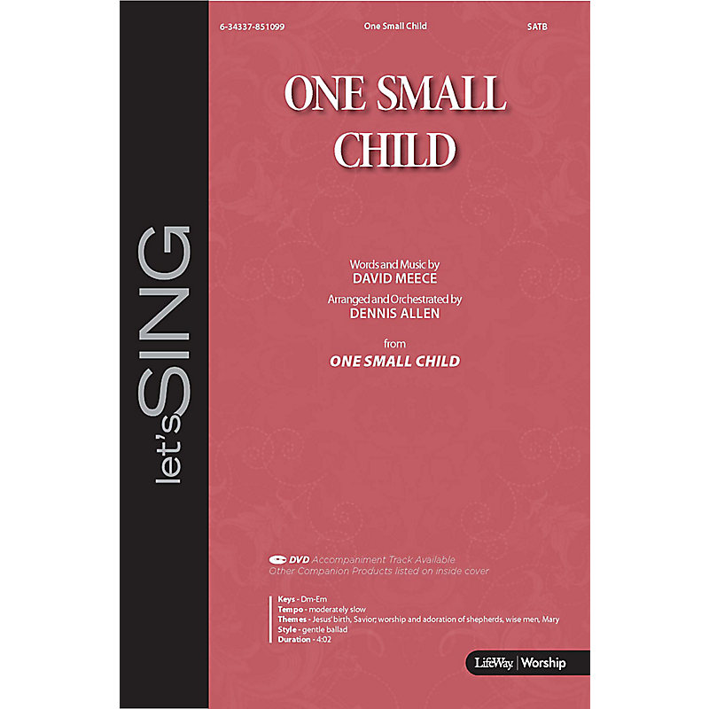 One Small Child - Anthem Accompaniment CD