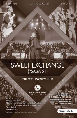 Sweet Exchange (Psalm 51) - Downloadable Rhythm Charts