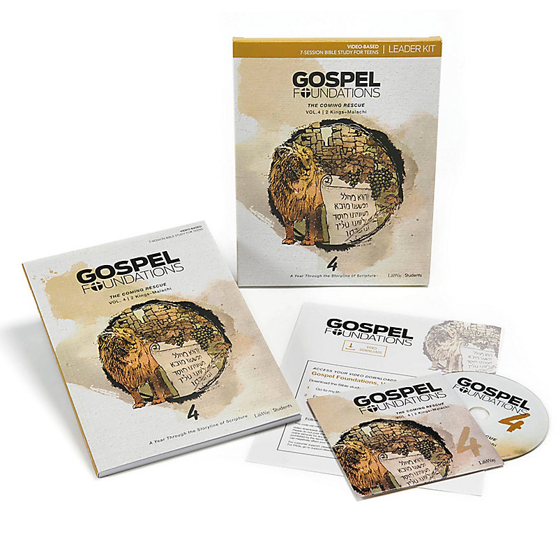 Gospel Foundations for Students: Volume 4 - The Coming Rescue Leader Kit
