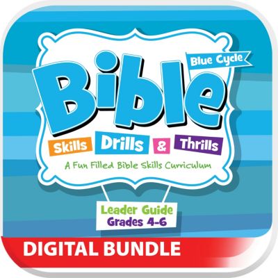 Bible Skills Drills and Thrills Grades 46 Blue Cycle Digital Leader