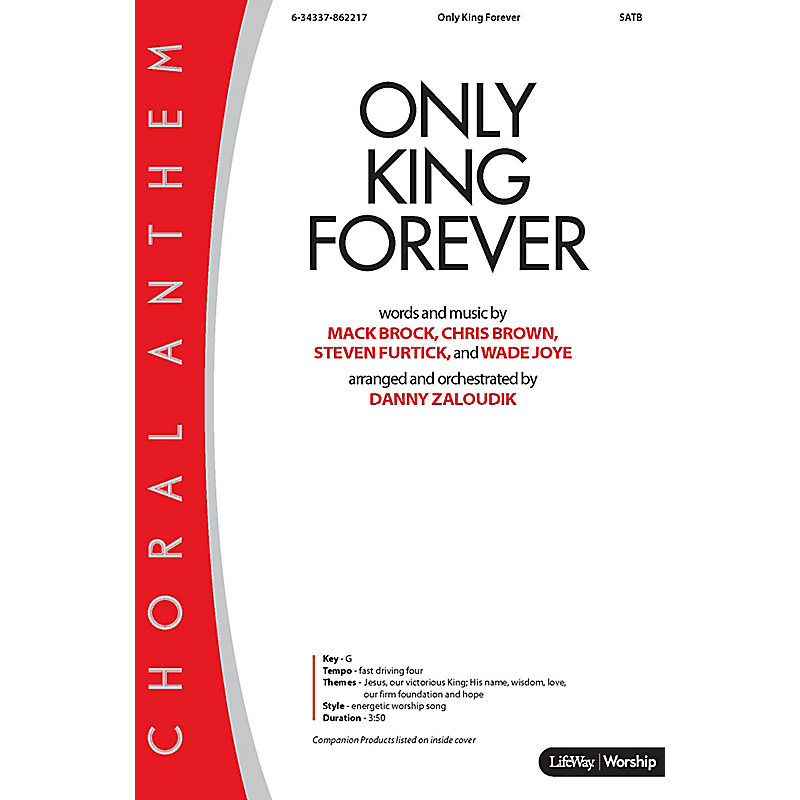 Only King Forever - Anthem Accompaniment CD