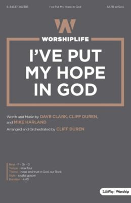 I've Put My Hope in God - Downloadable Tenor Rehearsal Track