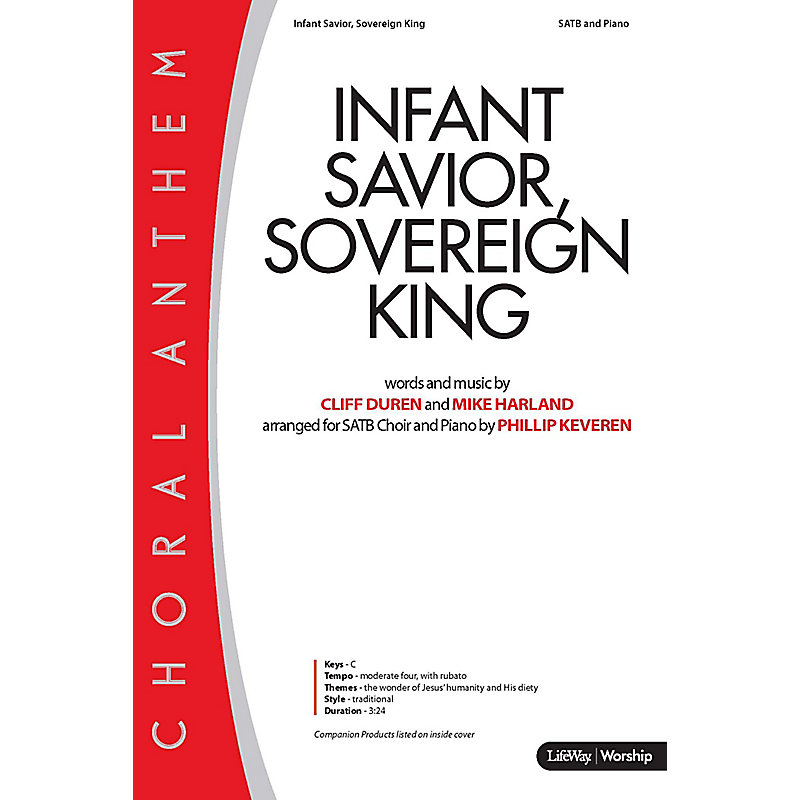Infant Savior, Sovereign King - Downloadable Lyric File