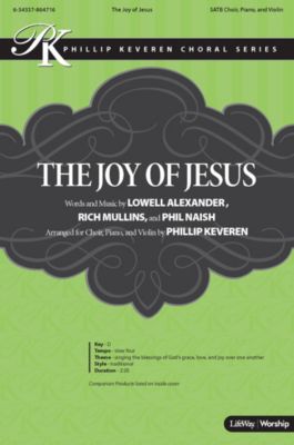 The Joy of Jesus - Anthem Accompaniment CD
