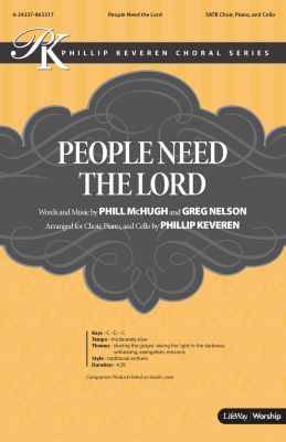 People Need the Lord - Downloadable Alto Rehearsal Track
