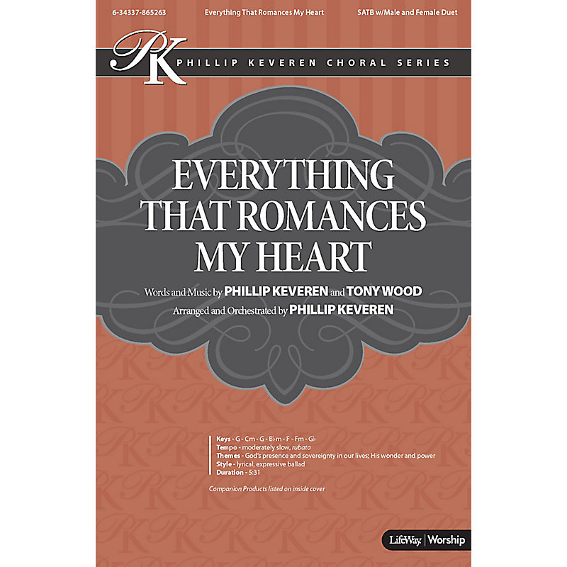 Everything That Romances My Heart - Anthem Accompaniment CD