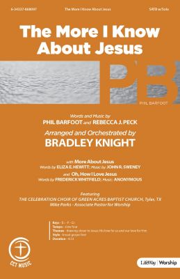 The More I Know about Jesus Downloadable Stem Tracks Lifeway