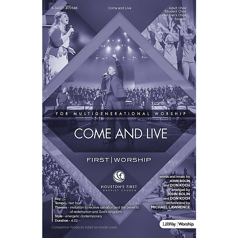 Come and Live - Rhythm Charts CD-ROM
