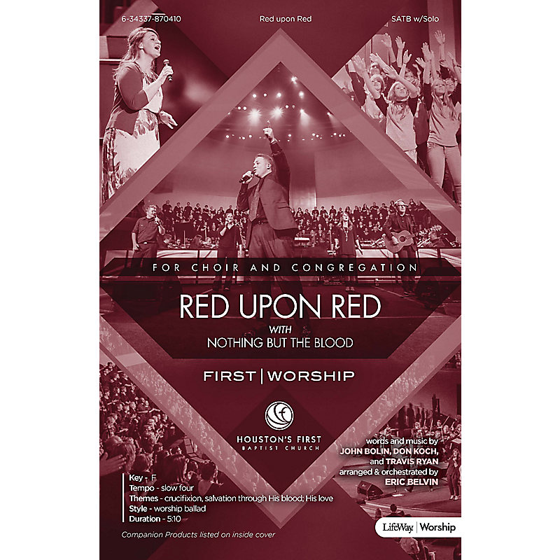 Red upon Red with Nothing But the Blood - Downloadable Rhythm Charts