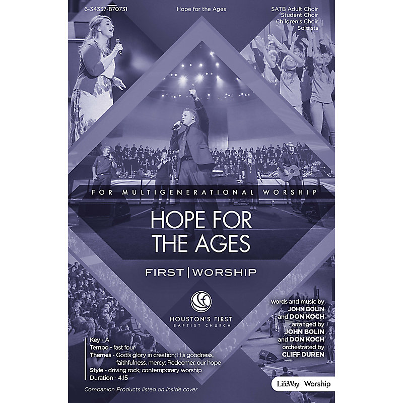 Hope for the Ages - Orchestration CD-ROM