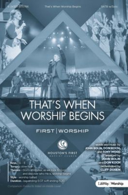 That's When Worship Begins - Downloadable Alto Rehearsal Track