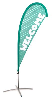 VBS Welcome Flying Banner with Stand