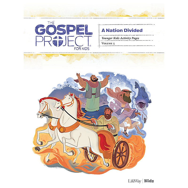The Gospel Project for Kids: Younger Kids Activity Pages - Volume 5: A Nation Divided