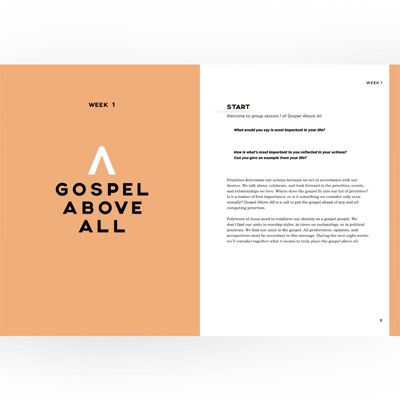 Gospel Above All - Bible Study Book