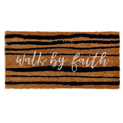 Walk By Faith Coir Door Mat Lifeway