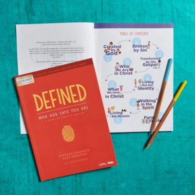Defined: Who God Says You Are - Younger Kids Activity Book