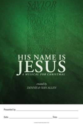 His Name Is Jesus Posters Pack Of 10 Lifeway