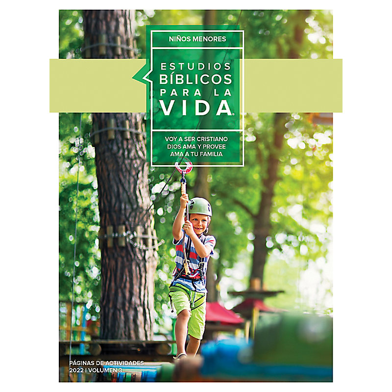 Estudios Bíblicos para la Vida: Páginas de Actividades para Niños Menores (1-3) Versión Digital, 2022 | Volumen 3