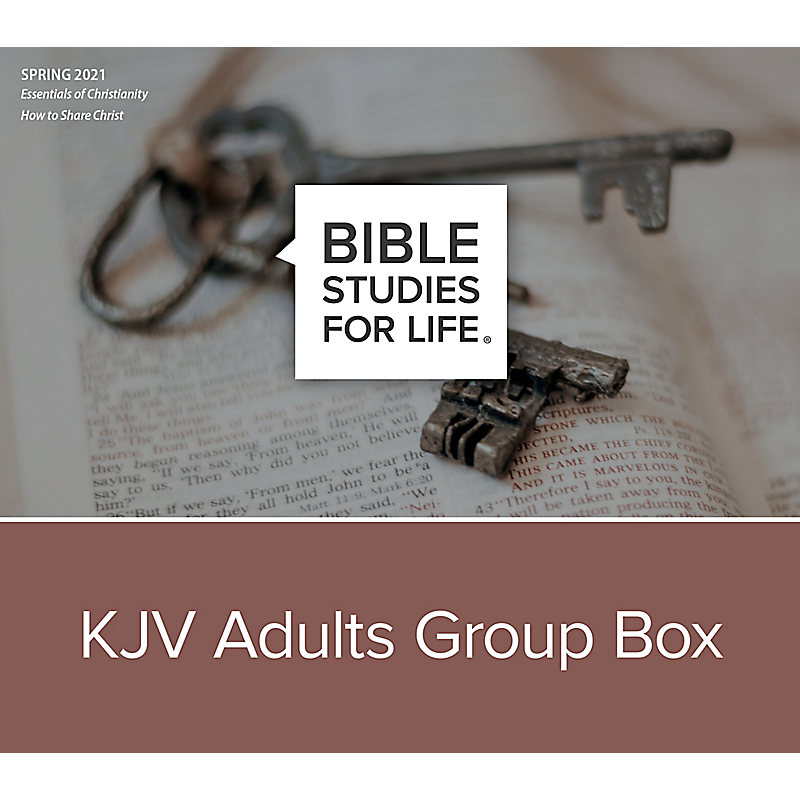 Bible Studies for Life: KJV Adults Group Box - Spring 2021