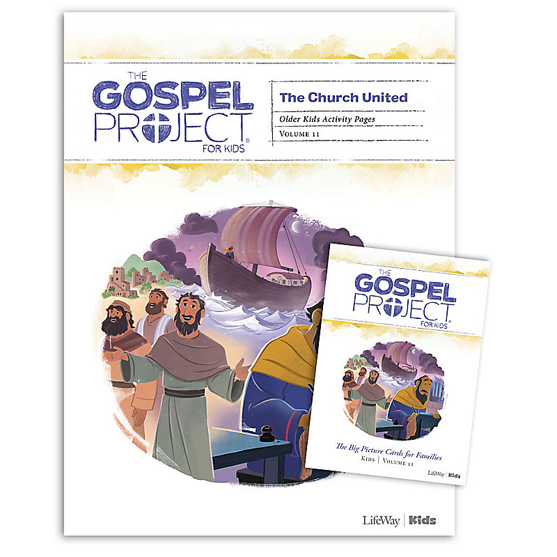 The Gospel Project for Kids: Older Kids Activity Pack - Volume 11: The Church United