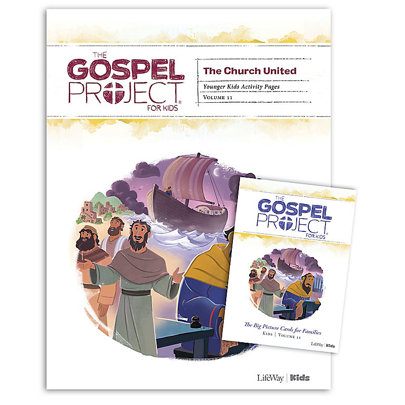 The Gospel Project for Kids: Younger Kids Activity Pack - Volume 11: The Church United