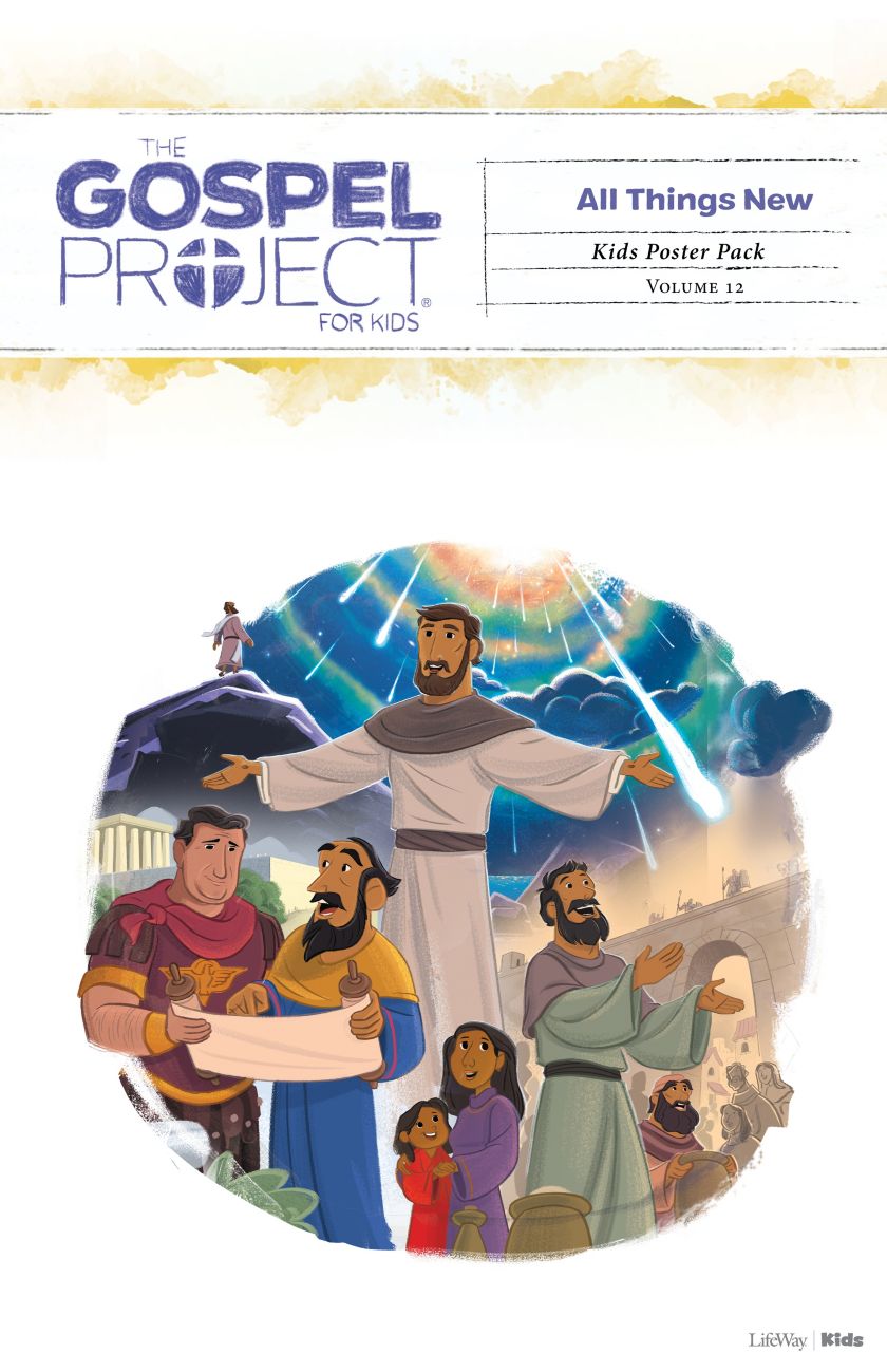 The Gospel Project for Kids: Kids Poster Pack - Volume 10: From Many People  to One People