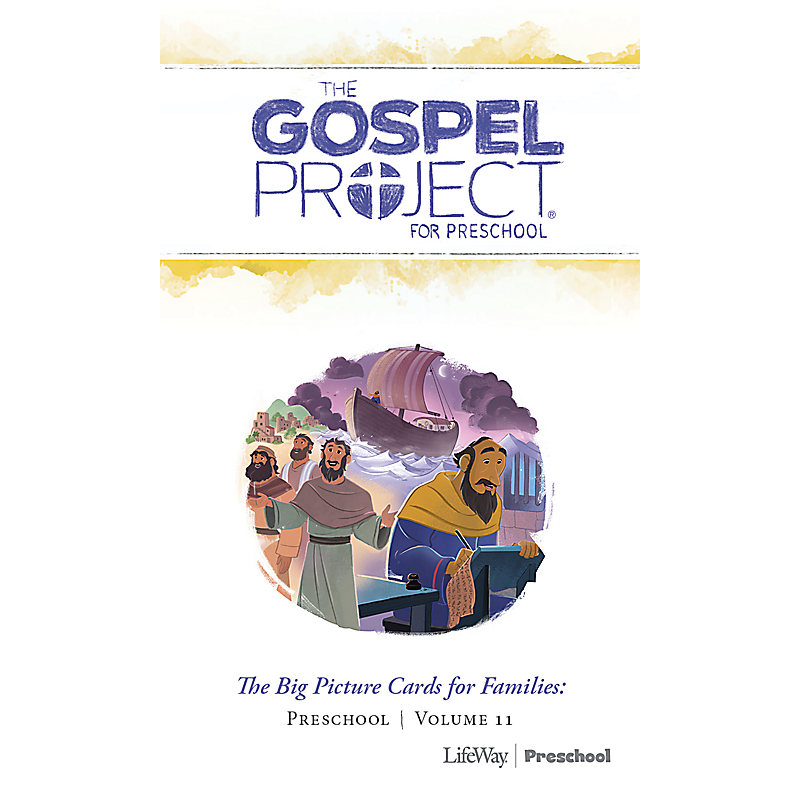 The Gospel Project for Preschool: Preschool Big Picture Cards for Families - Volume 11: The Church United