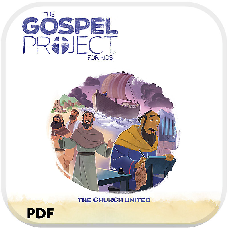 The Gospel Project for Kids: Younger Kids Leader Guide PDF - Volume 11: The Church United