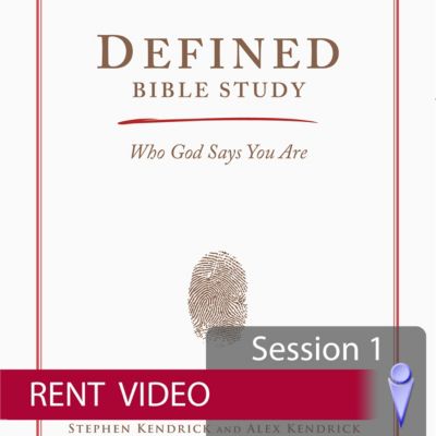 Defined - Video Session 1 - Rent