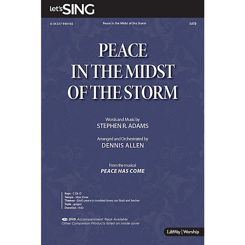 Peace in the Midst of the Storm - Anthem