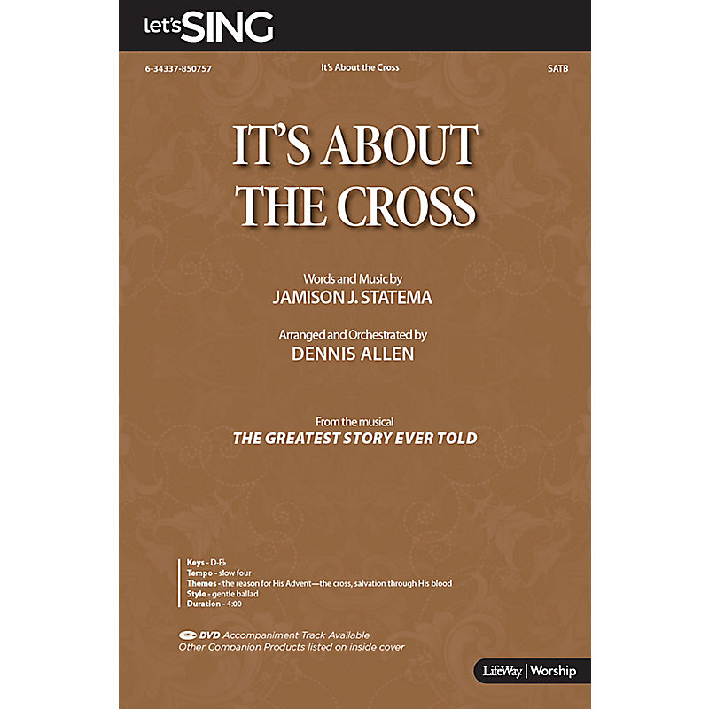 It's About the Cross - Anthem Accompaniment CD