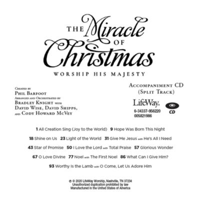 The Miracle of Christmas CD Lifeway