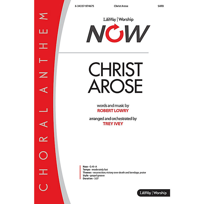 Christ Arose - Downloadable Lyric File