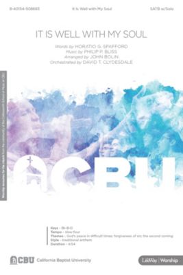 It Is Well with My Soul Downloadable SplitTrack Track