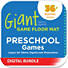 Giant Game Floor Mat - Preschool Games Digital Downloads