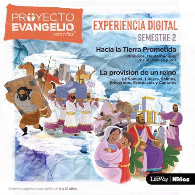 El Proyecto Evangelio para niños, semestre 2 - Experiencia digital descargable (menos de 25 miembros)