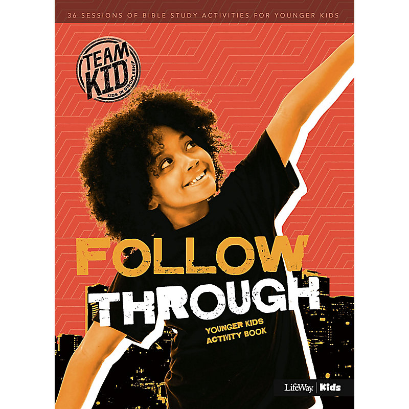 TeamKID Kids Follow Through Younger Kids Activity Book
