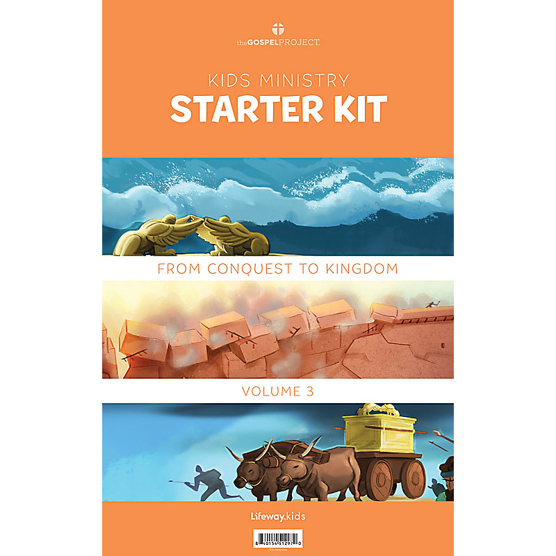 The Gospel Project for Kids: Kids Ministry Starter Kit - Volume 3 From Conquest to Kingdom