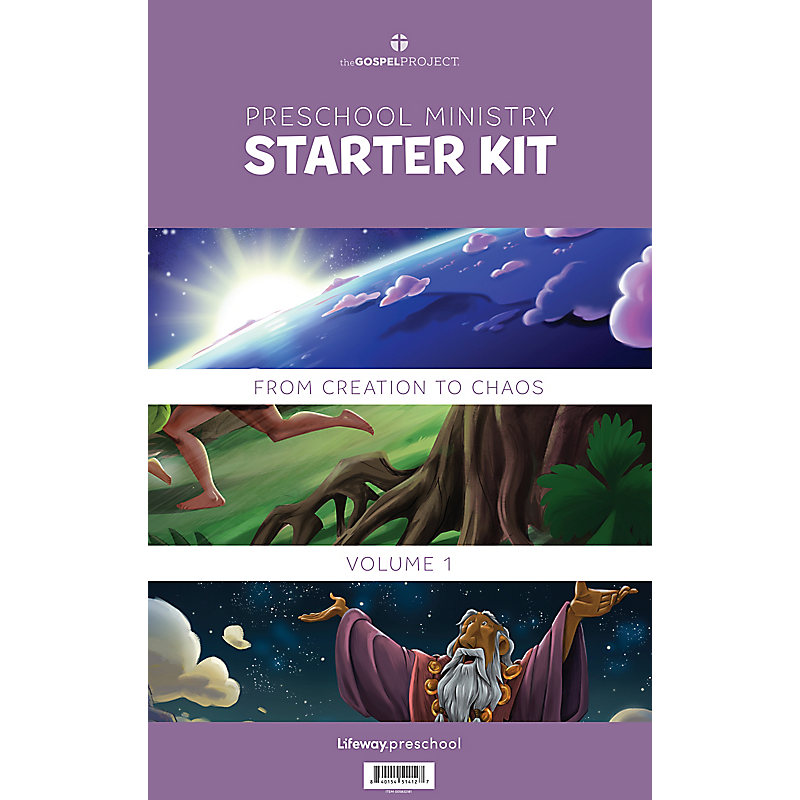 The Gospel Project for Preschool: Preschool Ministry Starter Kit - Volume 1: From Creation to Chaos