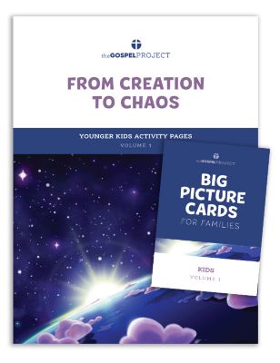 The Gospel Project for Kids: Younger Kids Activity Pack - Volume 1: From Creation to Chaos